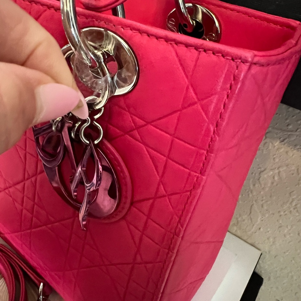 CHRISTIAN DIOR LADY DIOR BAG - Picture 5 of 13